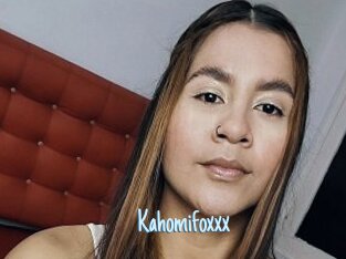 Kahomifoxxx