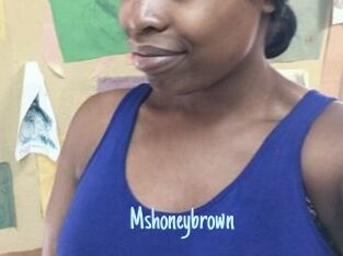 Mshoneybrown
